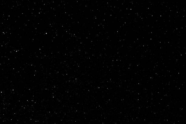 istock Starry night sky, Galaxy space background. Glowing stars in space. 2108554928