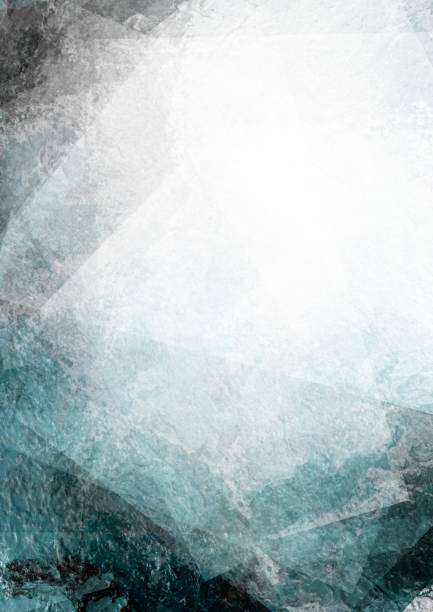 grey and green color background with textured transparent squares in random layers