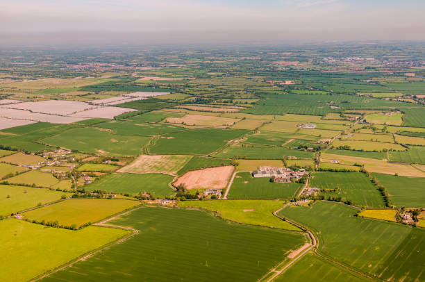 istock Ireland, the Emerald Isle, aerial view. LR24 2108729879