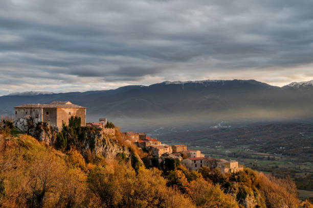 istock Macchiagodena, Molise. Glimpses of autumn. 2108740944