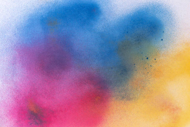 istock Colorful background painted with spray paint 2108789932