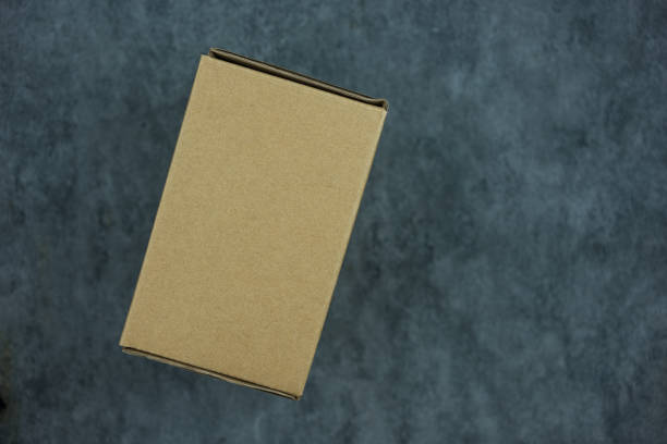 istock Brown kraft paper brown box product packaging 2108792514