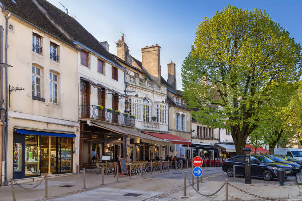 istock Street in Beaune, France 2109010307