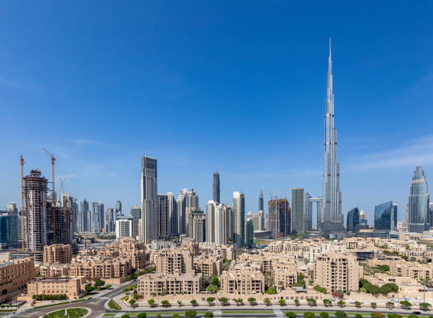 istock dubai city skyline, uae 2109056641