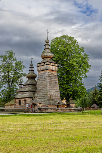 Saint Paraskevi church, UNESCO site, Kwiaton, Lesser Poland Voivodeship, Poland