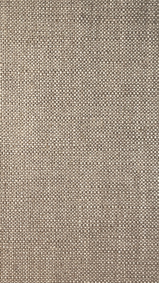 Close-Up Texture Of Woven Fabric In Neutral Colors