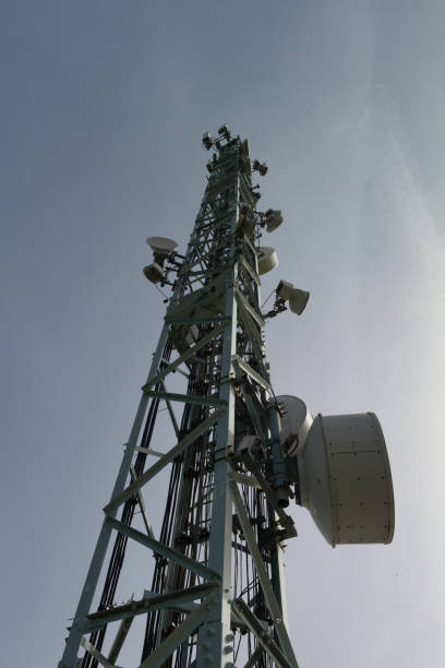 istock antenna, mast, gsm, cellular, sky, view, high, device, telecommunication, telephony, technology, 2109124953