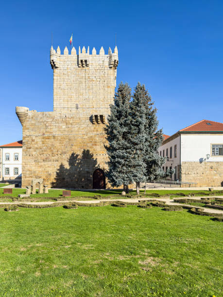 istock Keep tower, castle ruins, medieval structure. It was built by Dom Dinis in the 14th Century. Chaves, Trás-os-Montes, Portugal 2109127010