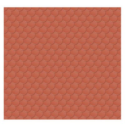 vector seamless texture of the clay tile