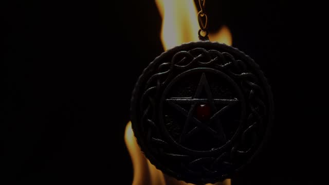 Burning Pentagram Talisman