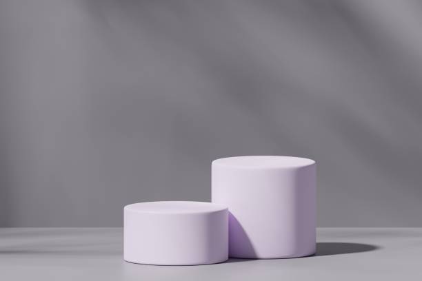 istock Scene with a podium for product presentation, 3d rendering 2109247790