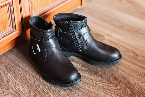New black boots.