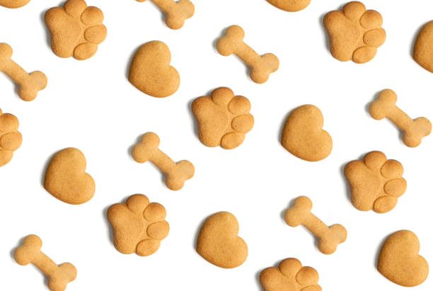 istock Bone, paw and hheart shaped gingerbread cookies 2109254943