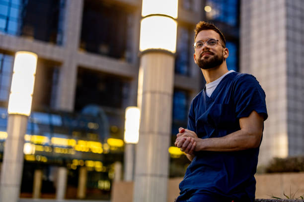 istock Nurse or doctor enjoying free time 2109282658