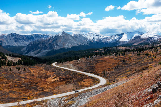 Cottonwood Pass in Autumn, Colorado, USA