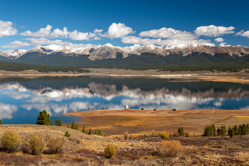 Pristine lake in Colorado, USA