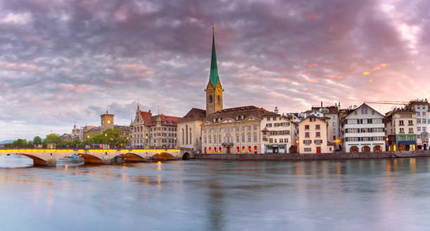 istock Zurich, largest city in Switzerland 2109320356