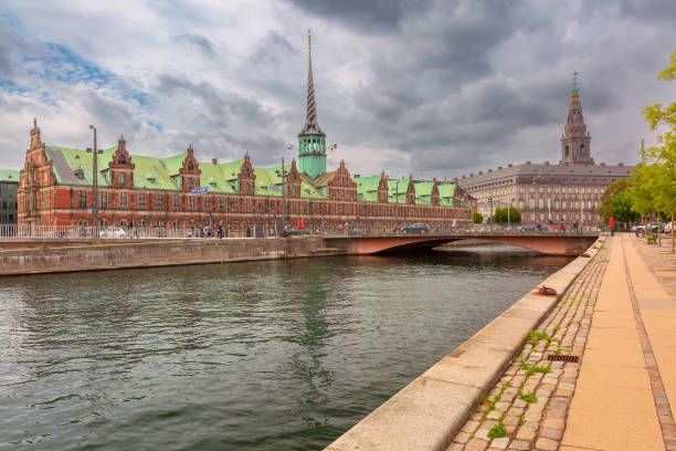 istock Boersen and Christiansborg in Copenhagen, Denmark 2109338862