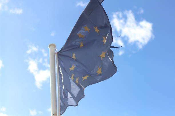 istock Unity in Diversity: European Union Flag Flying High 2109474644