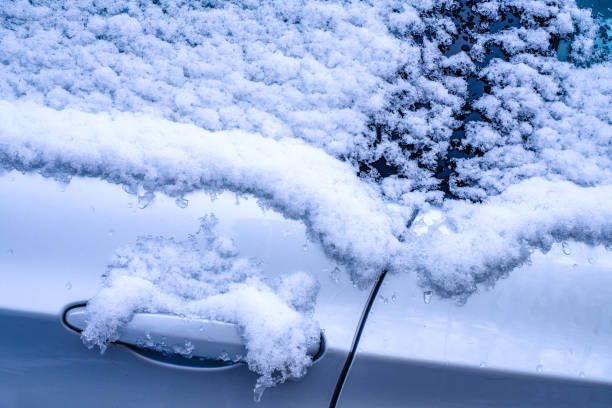 istock typical car in winter - frost 2109604874