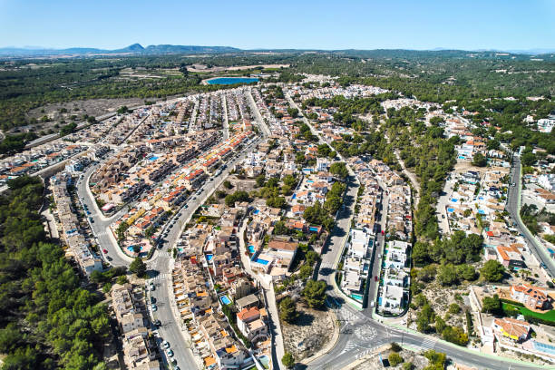 istock Aerial view of Pinar de Campoverde. Spain 2109611398