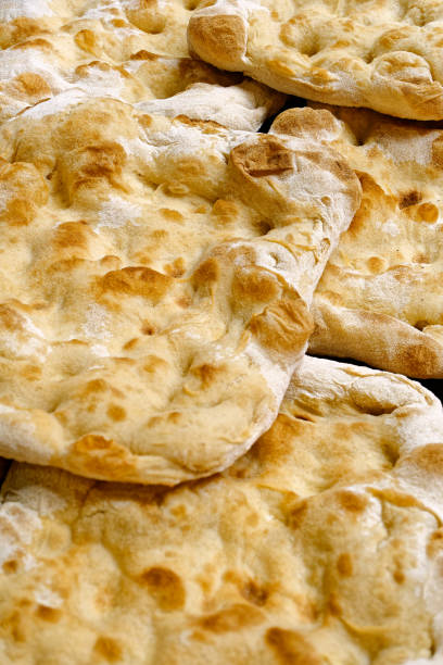 istock Focaccia, traditional Italian flat wheat bread 2109646292