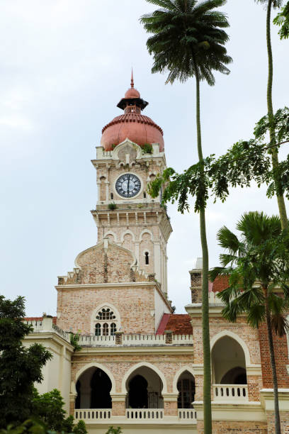 istock Historic clock tower of Sultan Abdul Samad building in Kuala Lumpur 2109685173