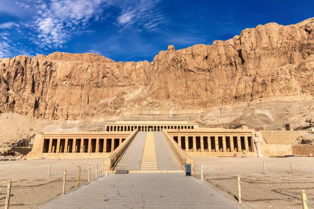 istock View at Temple of Queen Hatshepsut, Egypt 2109826353