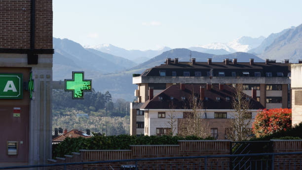 istock A modern pharmacy is in the mountain 2109828438