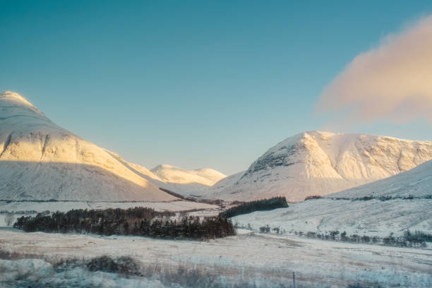 istock Mountains covered in snow in the Scottish Highlands 2109919073