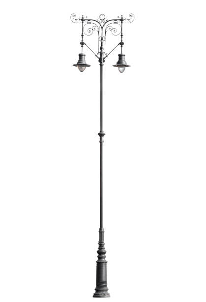 istock Street lamppost, isolated 2109987365