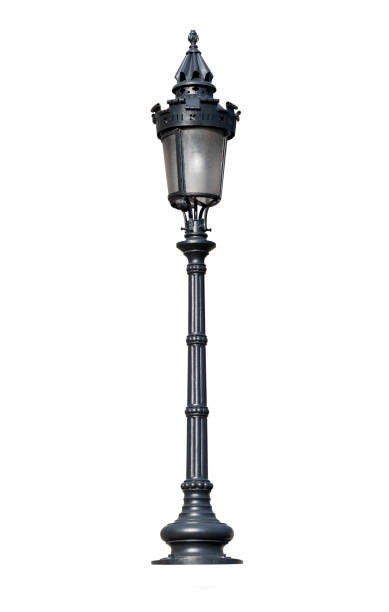 istock Street lamppost, isolated 2109991956