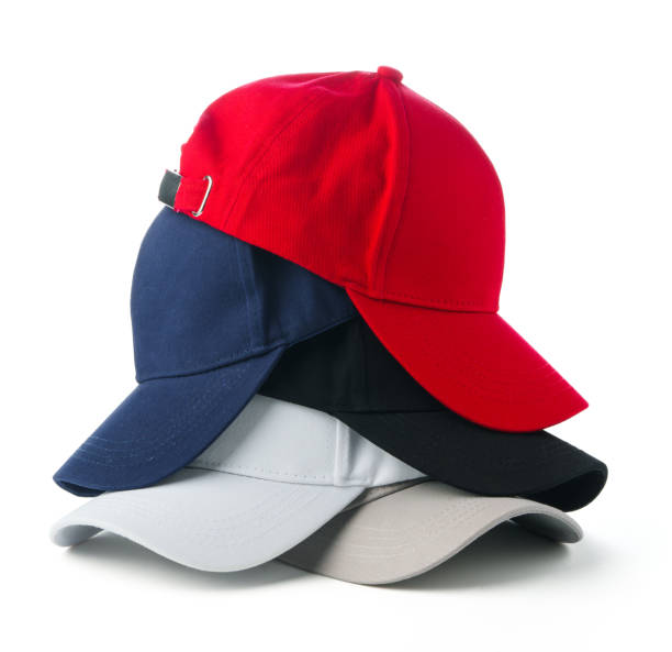 istock Group of Baseball Caps Sitting Next to Each Other 2110078699