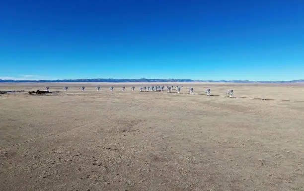 Photo of Birds eye view at Very Large Array