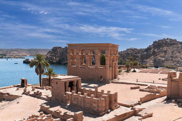 istock Trajan's Kiosk on the Philae Temple at Aswan. Egypt. 2110275174