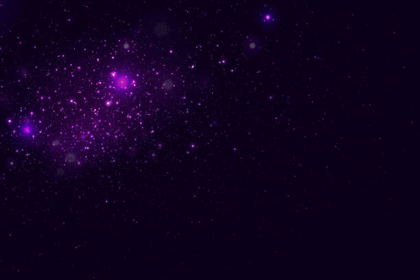 istock Abstract magic background. Magic of light and flash of particles. Explosion of glare and stars. 2110280561