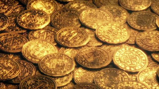 Lots Of Medieval Gold Coins