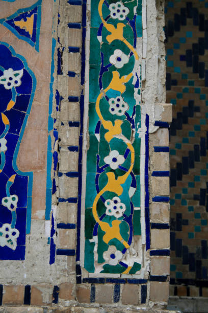 istock Tiles at Sher-Dor Madrasah 2110354636