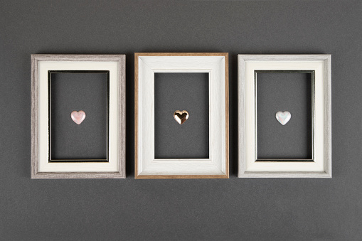 Frames with hearts