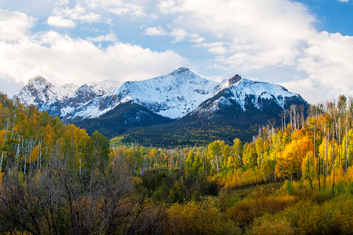 San Juan Mountains in Autumn, Colorado, USA