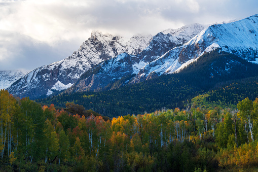 San Juan Mountains in Autumn, Colorado, USA