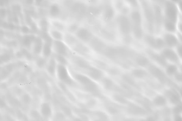 Abstract white transparent water shadow surface texture natural ripple background