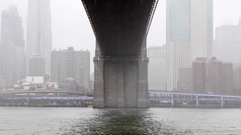 Brooklyn Bridge Rain