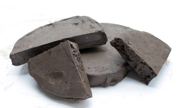 istock Clay soil  for planting lotus or waterlilly 2111083323