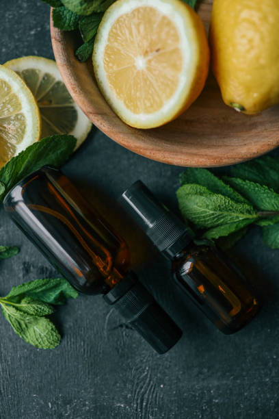 istock Natural cosmetic product with lemon and mint 2111193739