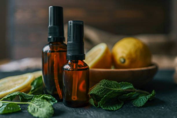 istock Natural cosmetic product with lemon and mint 2111193741