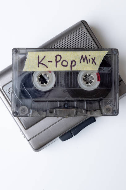 istock K-Pop cassette tape with walkman. 2111195301