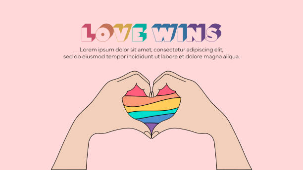 istock Pride month celebration concept background. Rainbow pride heart made by hands. Happy pride day. Celebration and commemoration of lesbian, gay, bisexual, and transgender pride. LGBT Pride Month 2111306889