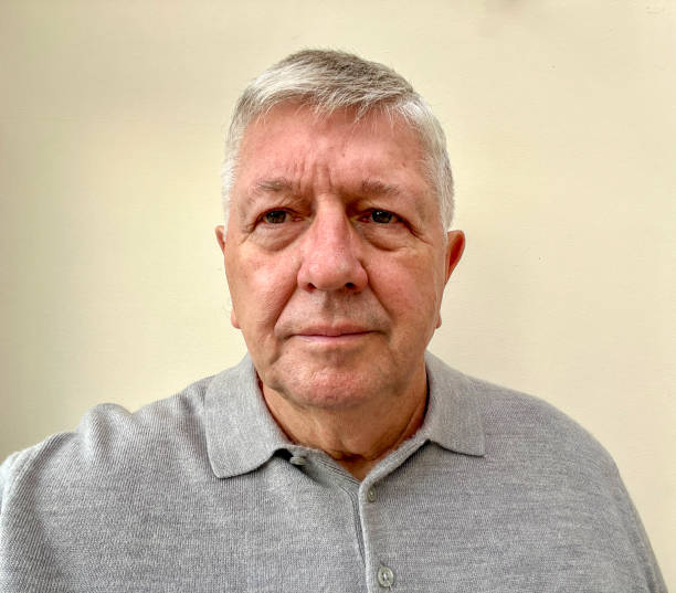 istock Senior Caucasian man selfie indoors 2111358223