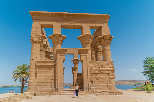 Temple of Isis from Philae (Agilkia Island in Lake Nasser), UNESCO Nubia Campaign project